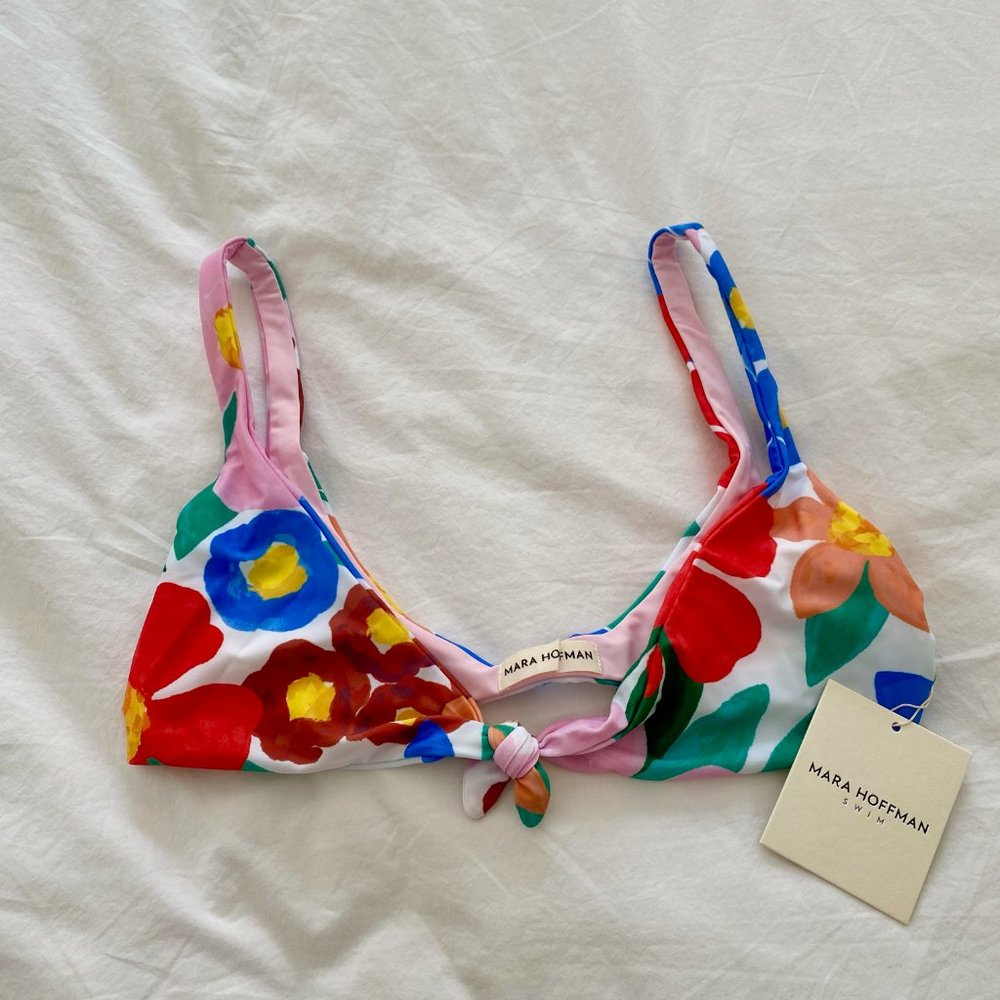 Mara Hoffman Sakura Floral Top